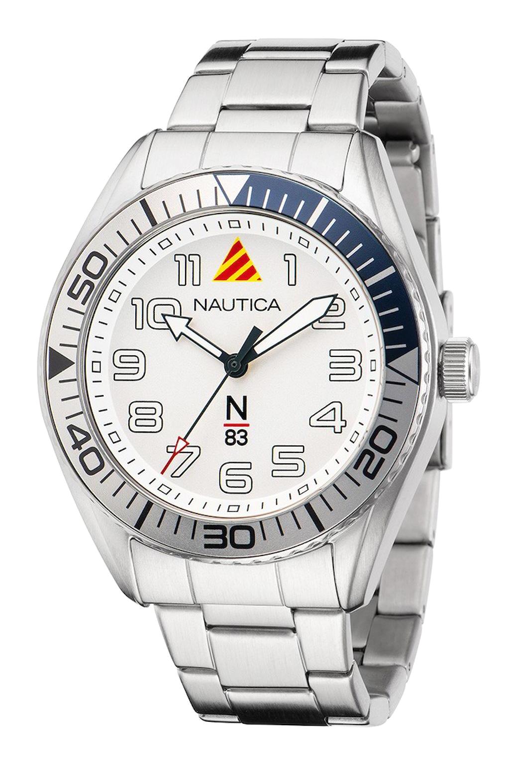 Nautica NAPFWF203 44 mm Çelik Kordon Analog Erkek Kol Saati