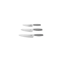 IKEA 3 Lü Bıçak Seti, Paslanmaz Çelik Meridyendukkan Gri-Metal Renk Bıçak Set