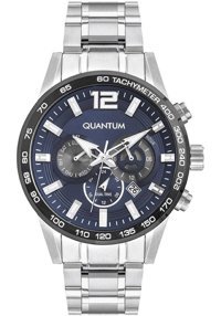 Quantum PWG966.090 Takvimli 45 mm Çelik Kordon Analog Erkek Kol Saati