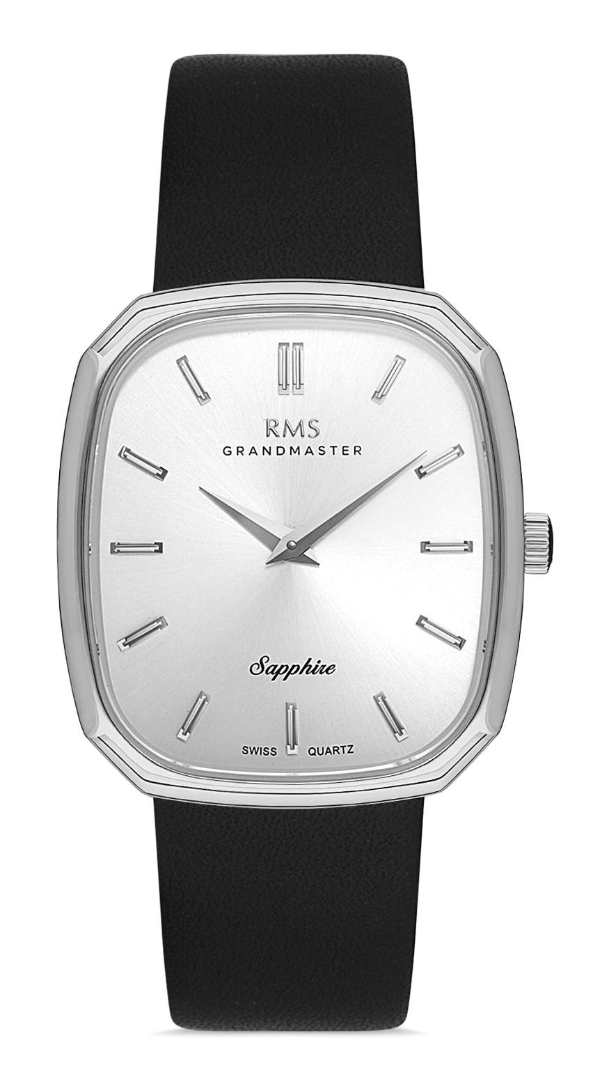 Romanson RMS.1.AG1482.01 Siyah Deri Kordon Analog Erkek Kol Saati