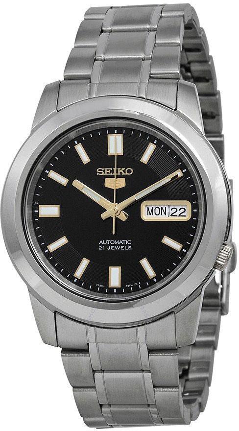 Seiko SNKK17K Takvimli 39 mm Çelik Kordon Analog Kol Saati