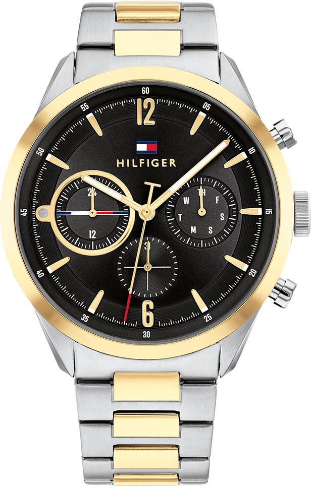 Tommy Hilfiger TH1791944 Takvimli 44 mm Altın-Çelik Kordon Analog Erkek Kol Saati