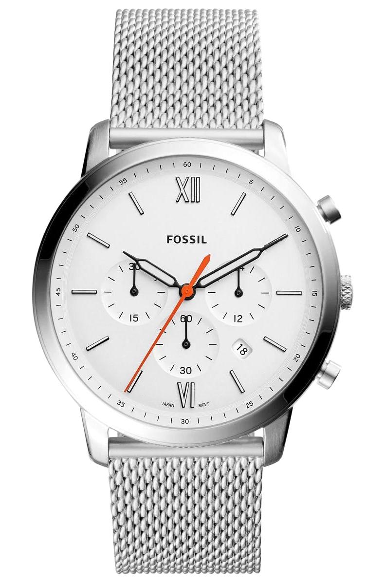 Fossil FS5382 Takvimli 44 mm Çelik Kordon Analog Erkek Kol Saati
