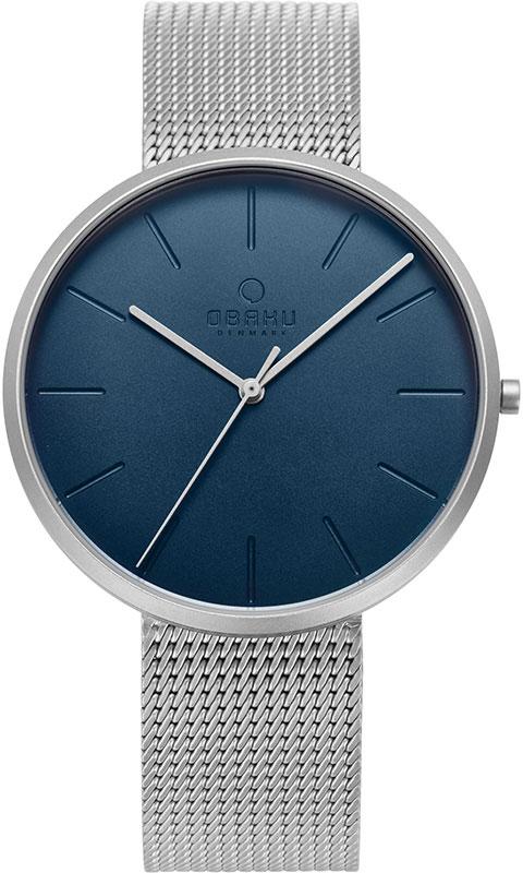 Obaku Denmark V219GXCLMC 40 mm Çelik Kordon Analog Kol Saati
