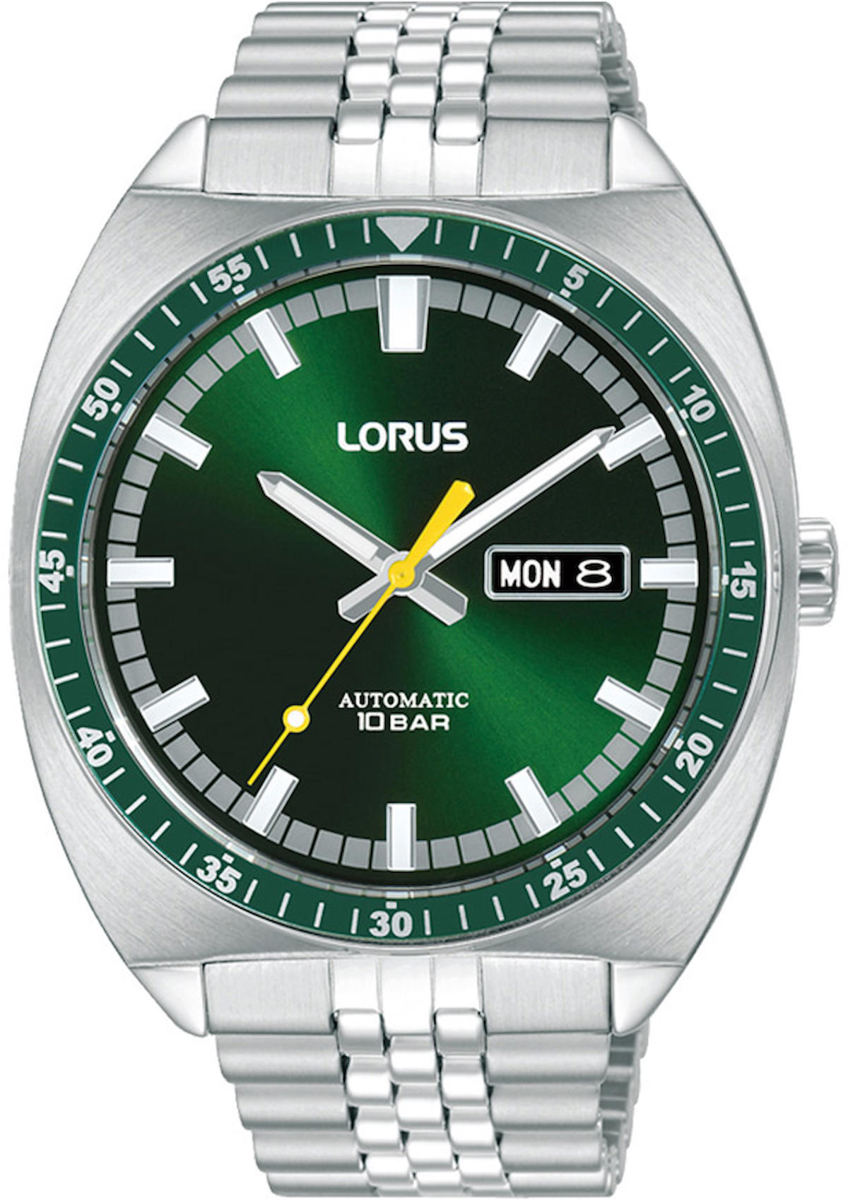 Lorus RL443BX9 Takvimli 43 mm Çelik Kordon Analog Erkek Kol Saati