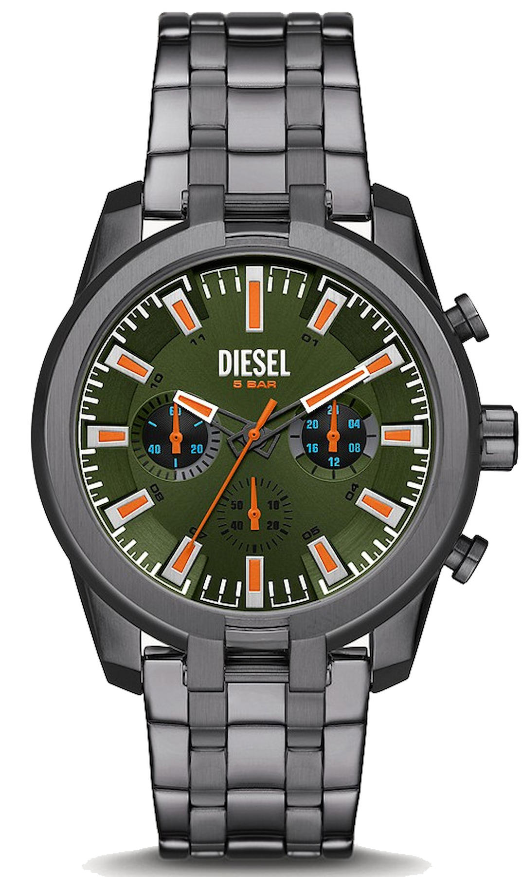 Diesel DZ4624 Takvimli 43 mm Çelik Kordon Analog Erkek Kol Saati