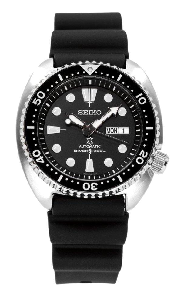 Seiko SRPE93K Takvimli 45 mm Siyah Silikon Kordon Analog Erkek Kol Saati