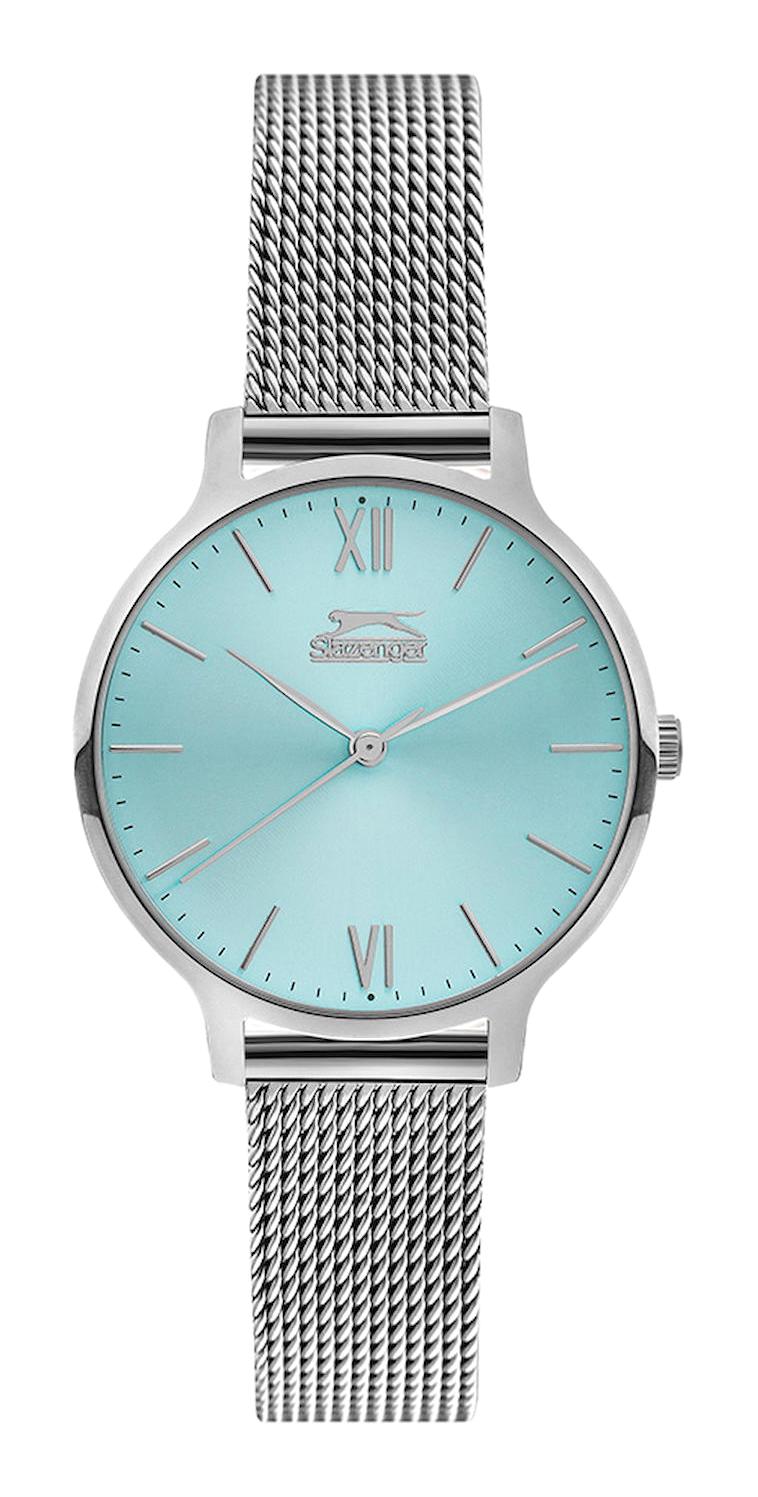 Slazenger SL.09.1823.2.06 Gri Plastik Kordon Analog Kadın Kol Saati