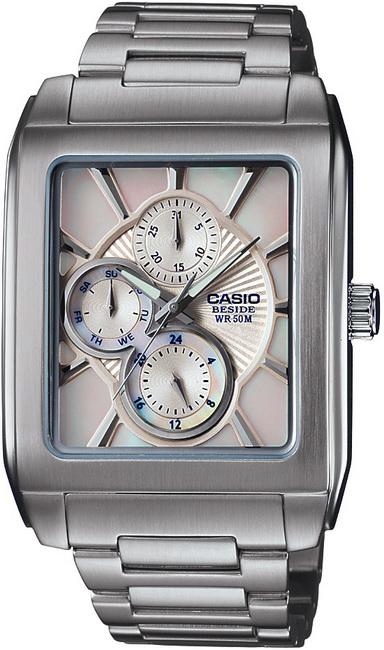 Casio BEM-306D-7A Takvimli 36.5 mm Çelik Kordon Analog Kol Saati