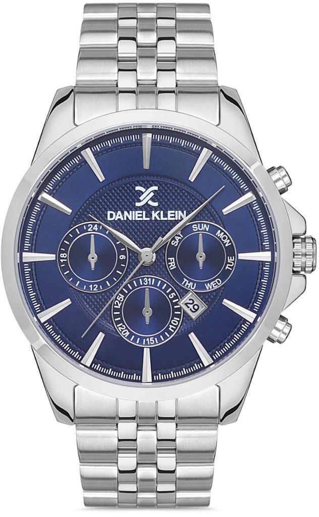 Daniel Klein DK.1.10127.3 Takvimli 42 mm Metal Kordon Analog Erkek Kol Saati