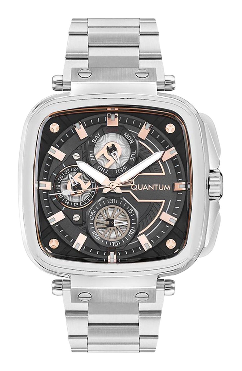 Quantum PWG1092.350 Takvimli 44 mm Çelik Kordon Analog Erkek Kol Saati