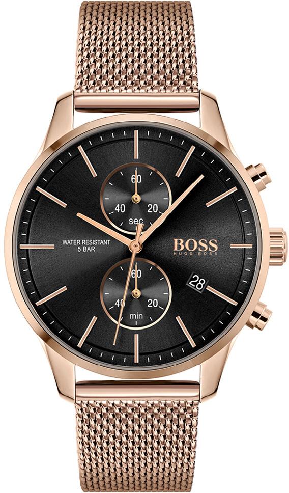 Hugo Boss HB1513806 Rose Gold Çelik Kordon Analog Erkek Kol Saati
