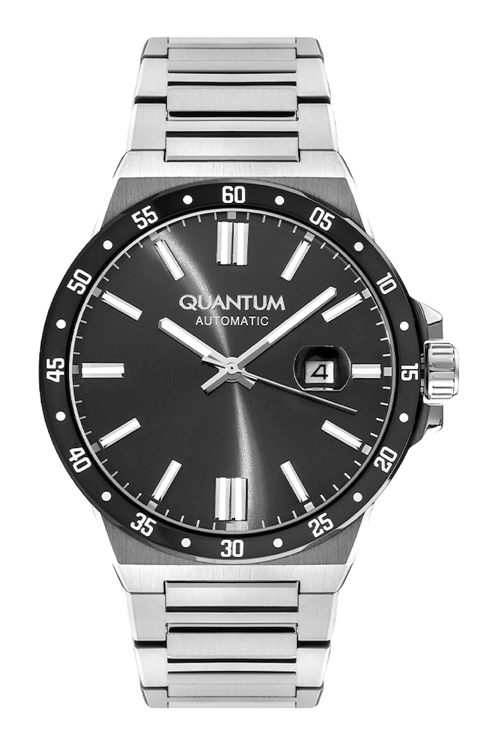 Quantum QMG1084.350 Takvimli 46-50 mm Çelik Kordon Analog Erkek Kol Saati