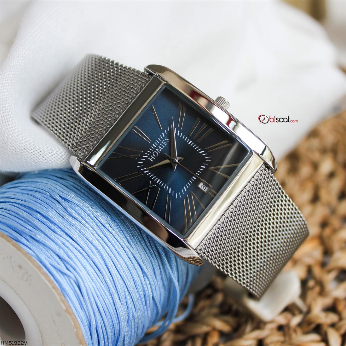 Homies HM51922V Takvimli 38 mm Metal Kordon Analog Erkek Kol Saati