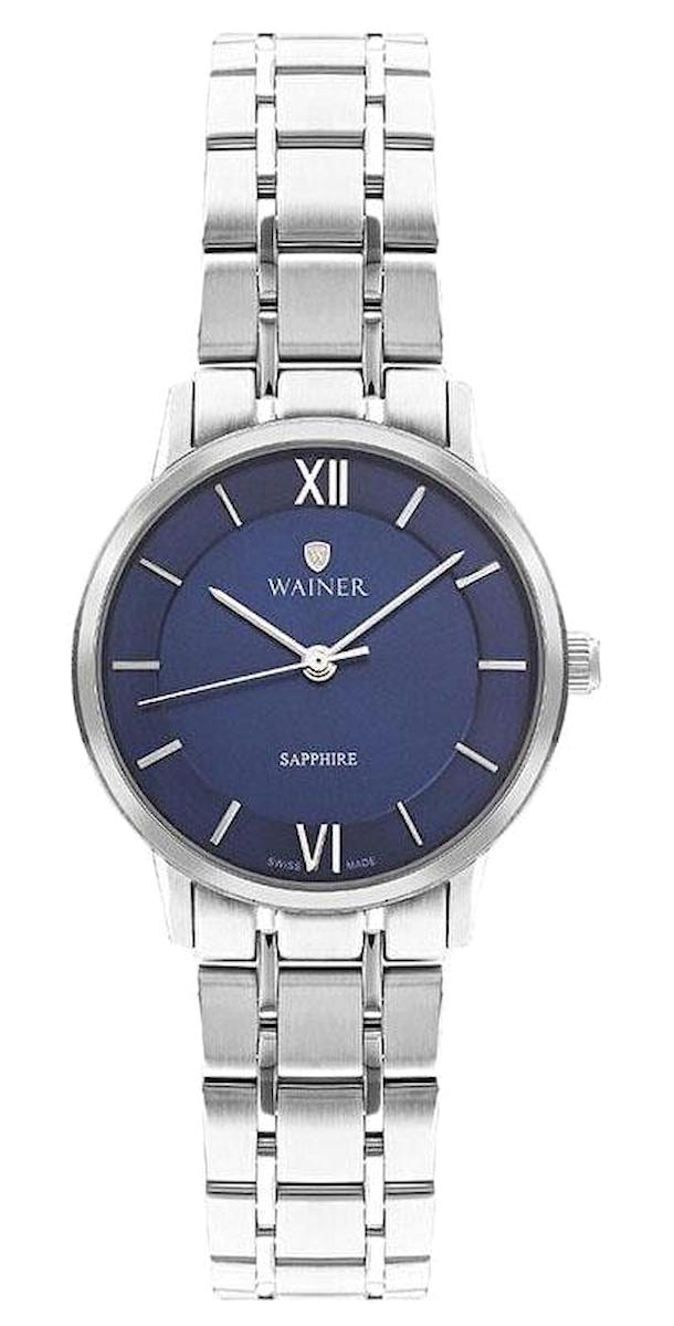 Wainer WA.11175-C 30 mm Çelik Kordon Analog Kol Saati