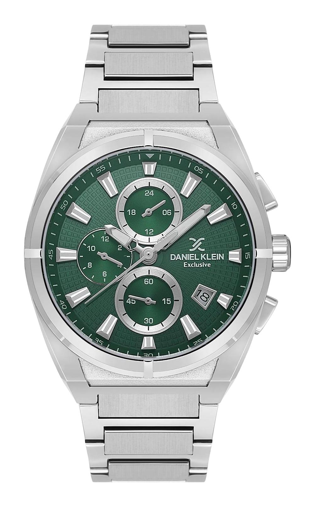 Daniel Klein DK.1.13750-3 Takvimli Çelik Kordon Analog Erkek Kol Saati