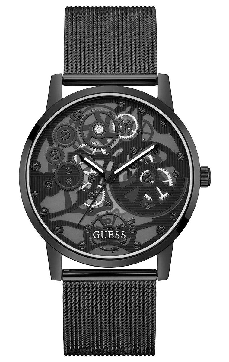 Guess GUGW0538G3 Siyah Çelik Kordon Analog Erkek Kol Saati