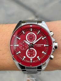 Lee Cooper LC.FT.1.101 Takvimli 44 mm Çelik Kordon Analog Kol Saati