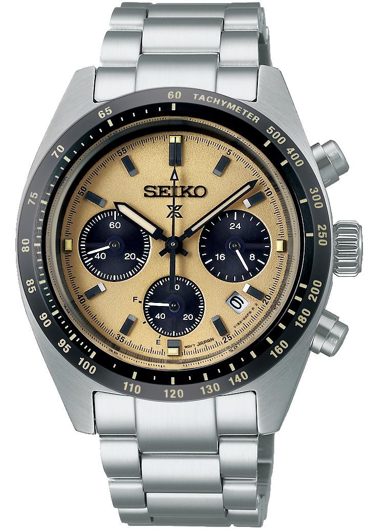 Seiko SSC817P Takvimli 39 mm Çelik Kordon Analog Erkek Kol Saati