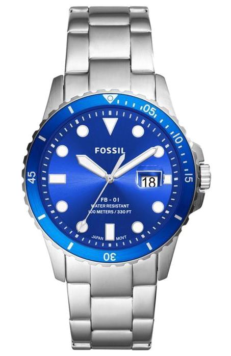 Fossil FFS5669 Takvimli 42 mm Çelik Kordon Analog Erkek Kol Saati