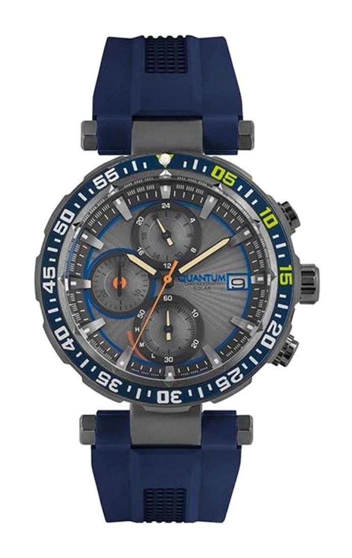 Quantum HNG844.061 Takvimli 44 mm Çelik Kordon Analog Kol Saati