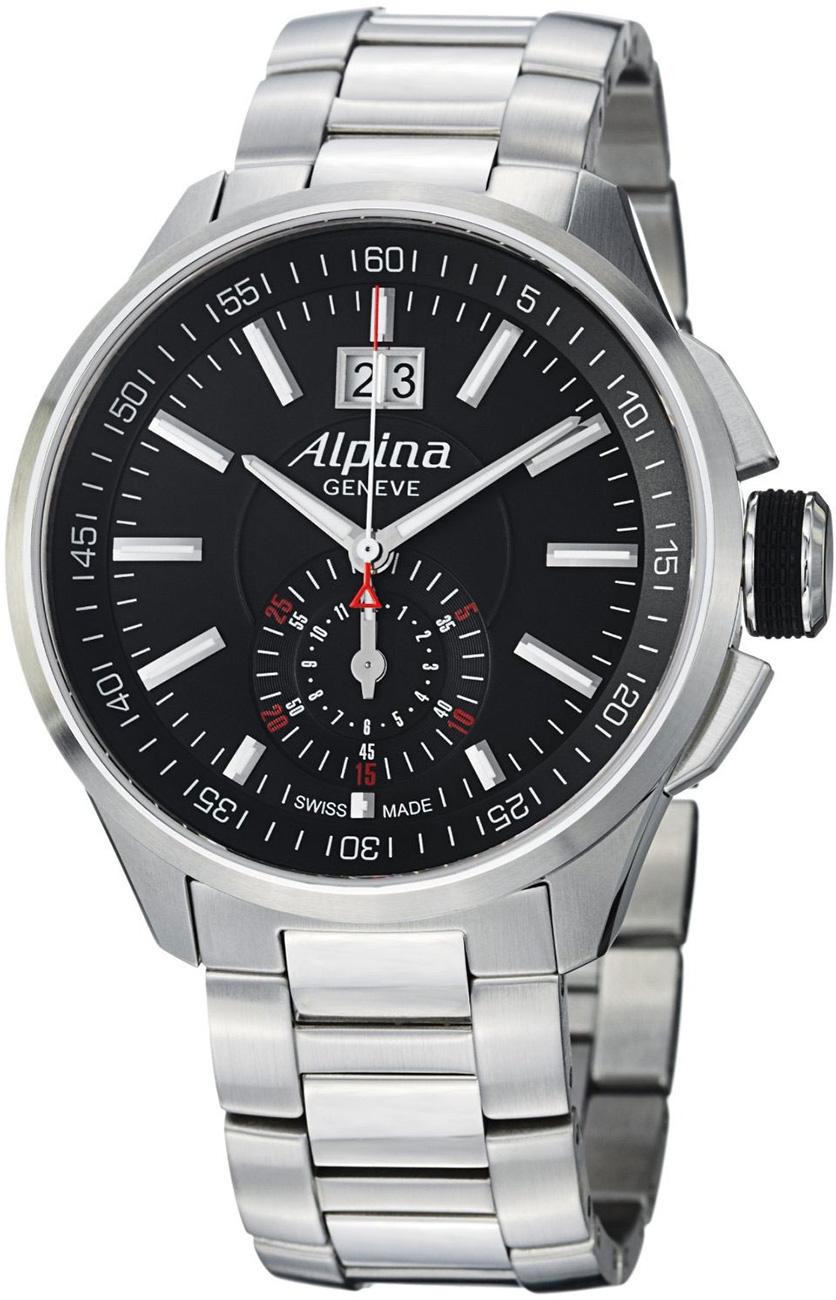 Alpina AL353B5AR36B Takvimli 45 mm Çelik Kordon Analog Kol Saati