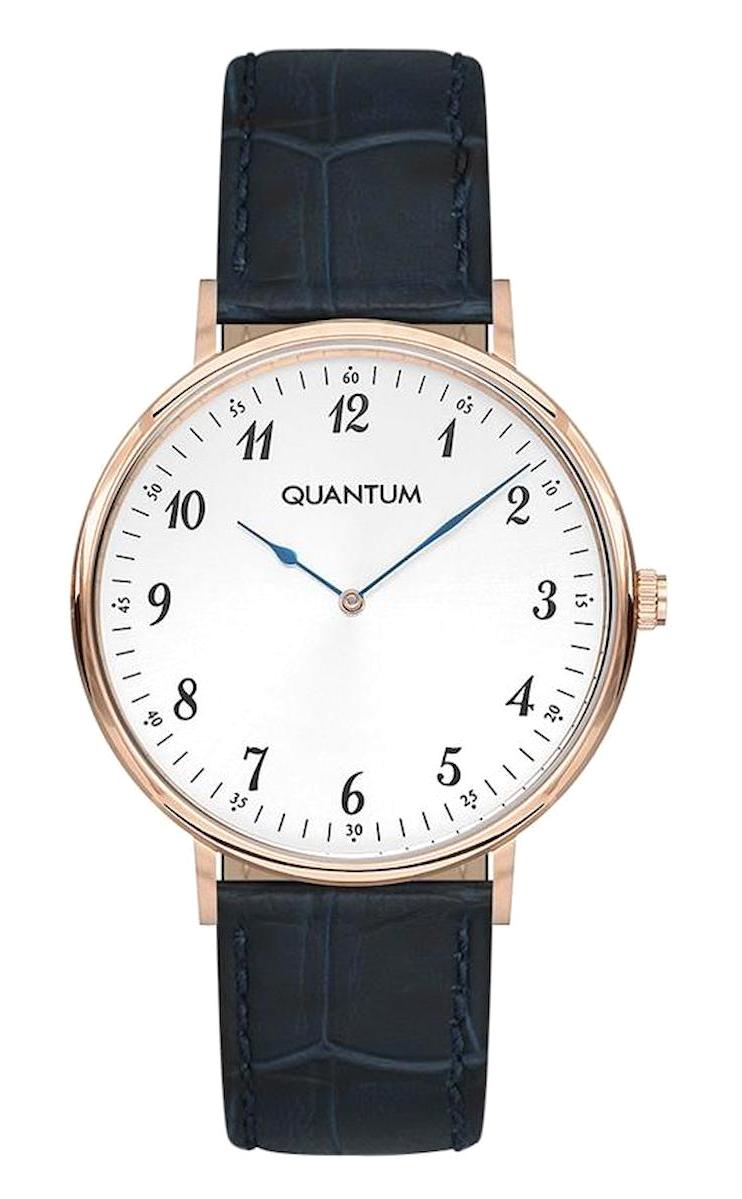 Quantum LFL570.439 41 mm Siyah Deri Kordon Analog Erkek Kol Saati