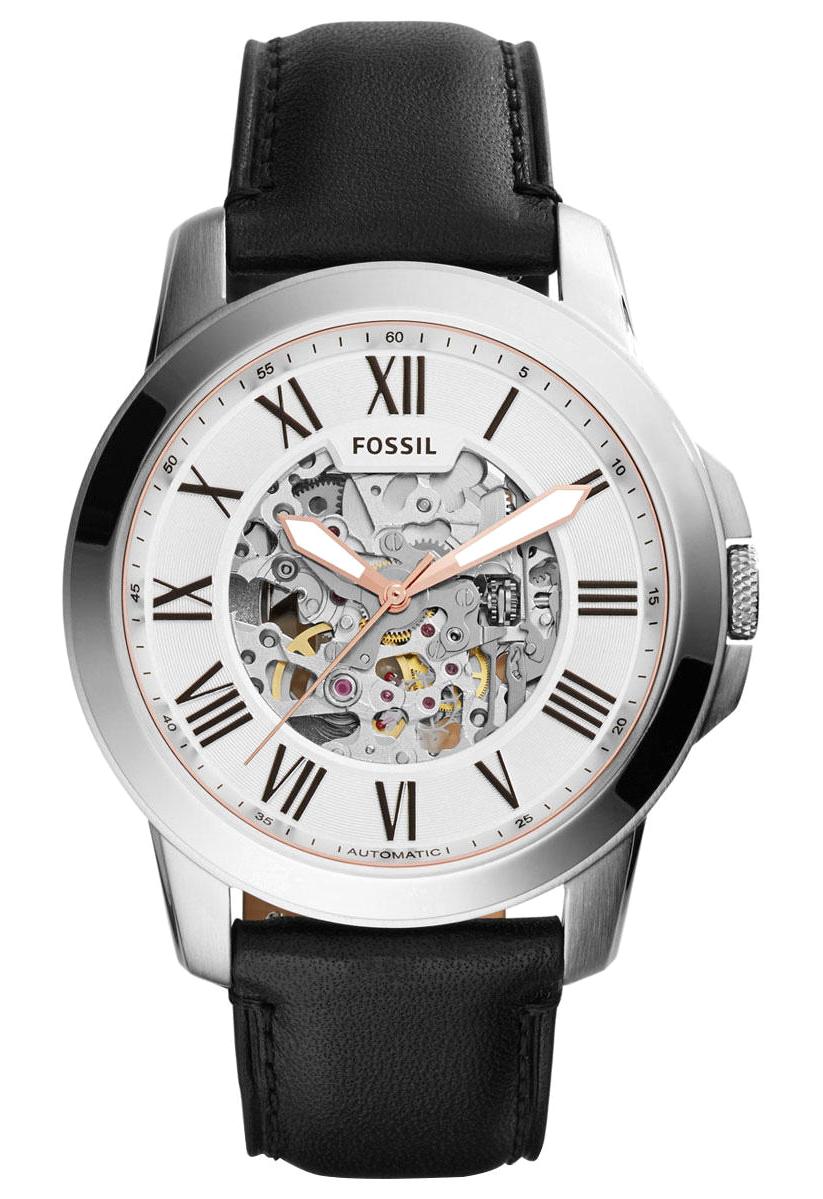 Fossil ME3101 44 mm Siyah Deri Kordon Analog Erkek Kol Saati