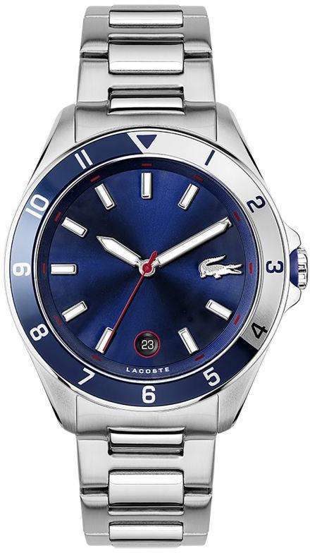 Lacoste LAC2011127 Takvimli Çelik Kordon Analog Erkek Kol Saati