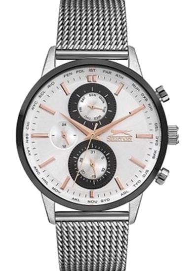 Slazenger SL.09.1844.2.04 Takvimli 45 mm Çelik Kordon Analog Erkek Kol Saati