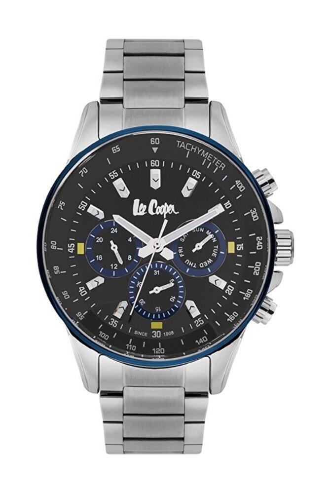 Lee Cooper LC06955.350 Takvimli 46-50 mm Çelik Kordon Analog Erkek Kol Saati