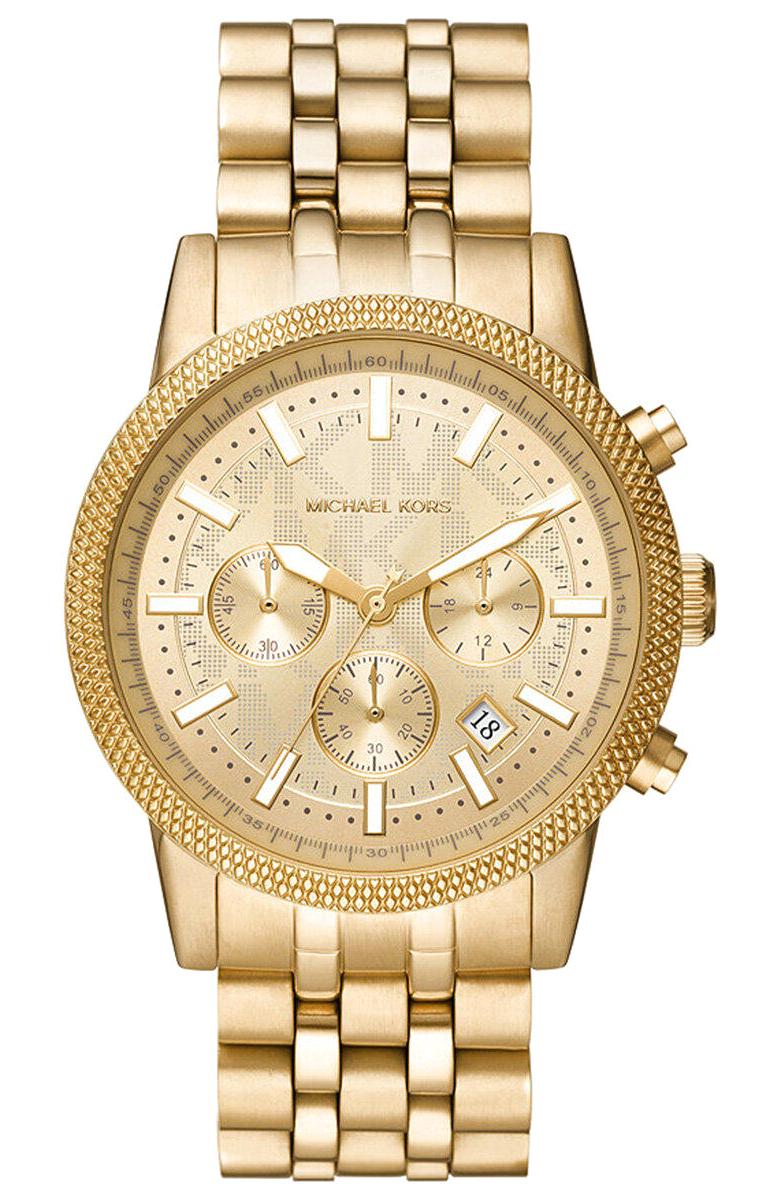 Michael Kors MK8953 Takvimli 44 mm Altın Çelik Kordon Analog Erkek Kol Saati