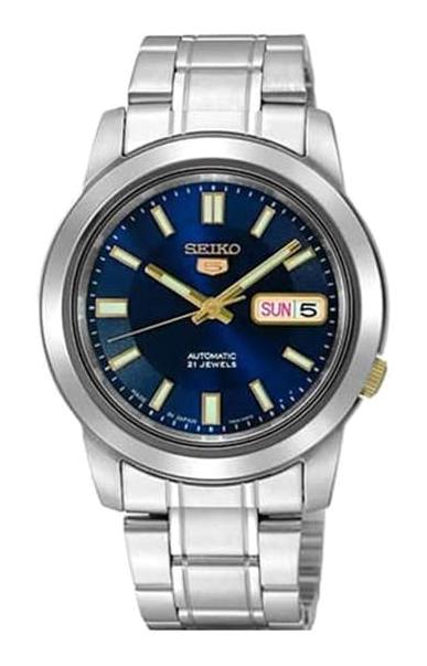 Seiko SNKK11K Takvimli 39 mm Çelik Kordon Analog Kol Saati