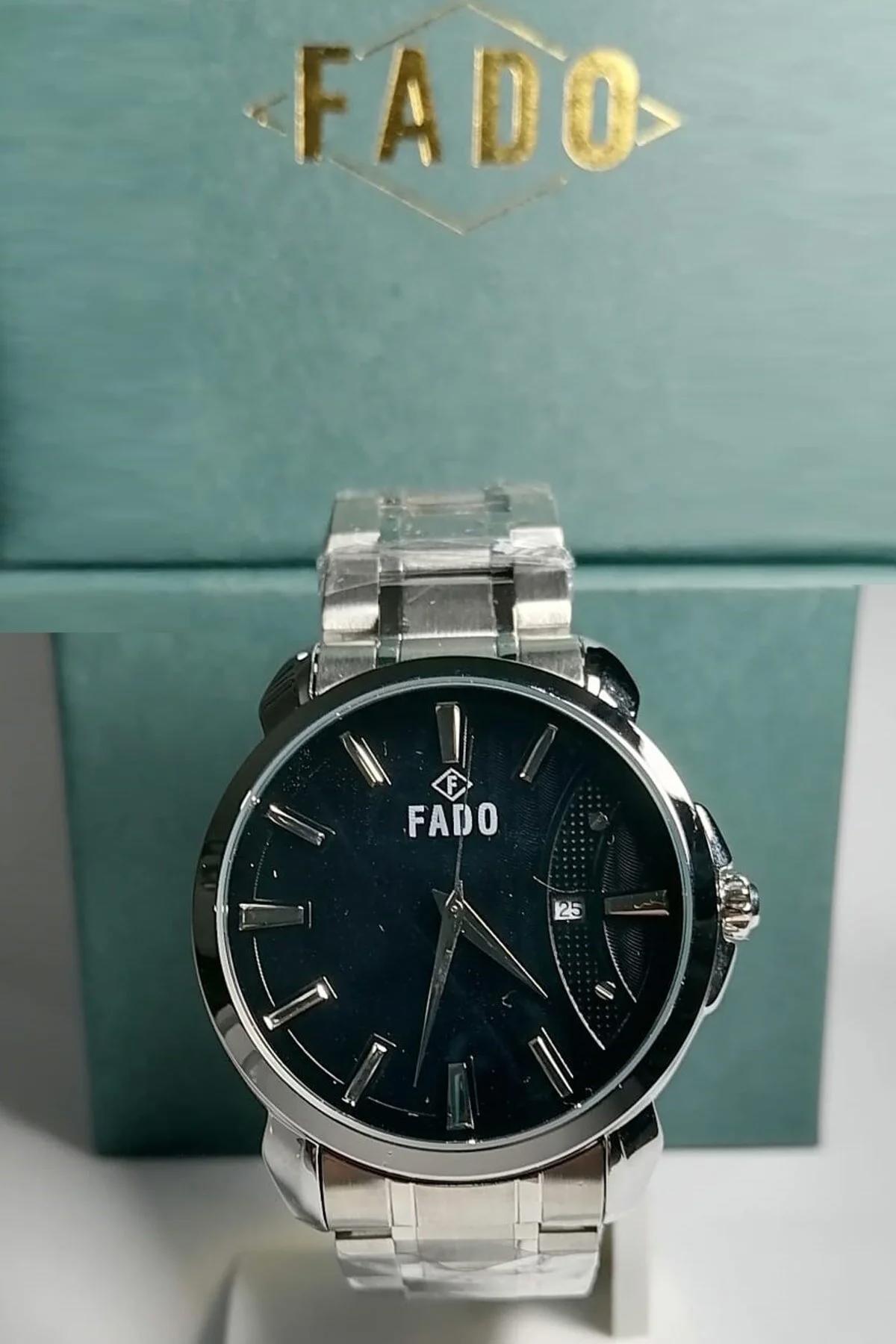 Q&Q RH 0148 Takvimli Gri Kordon Analog Kol Saati