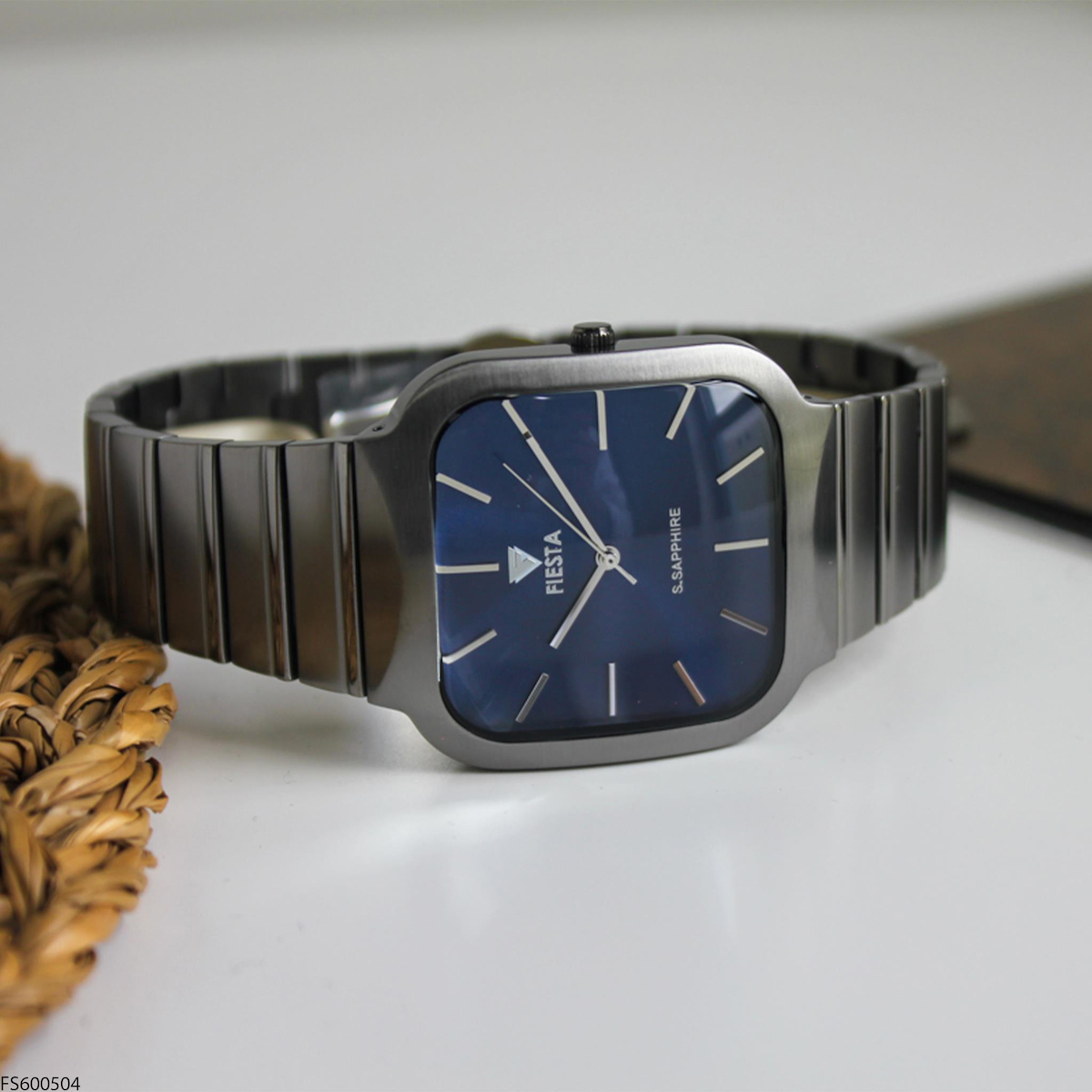 Fiesta FS600504 42 mm Çelik Kordon Analog Erkek Kol Saati