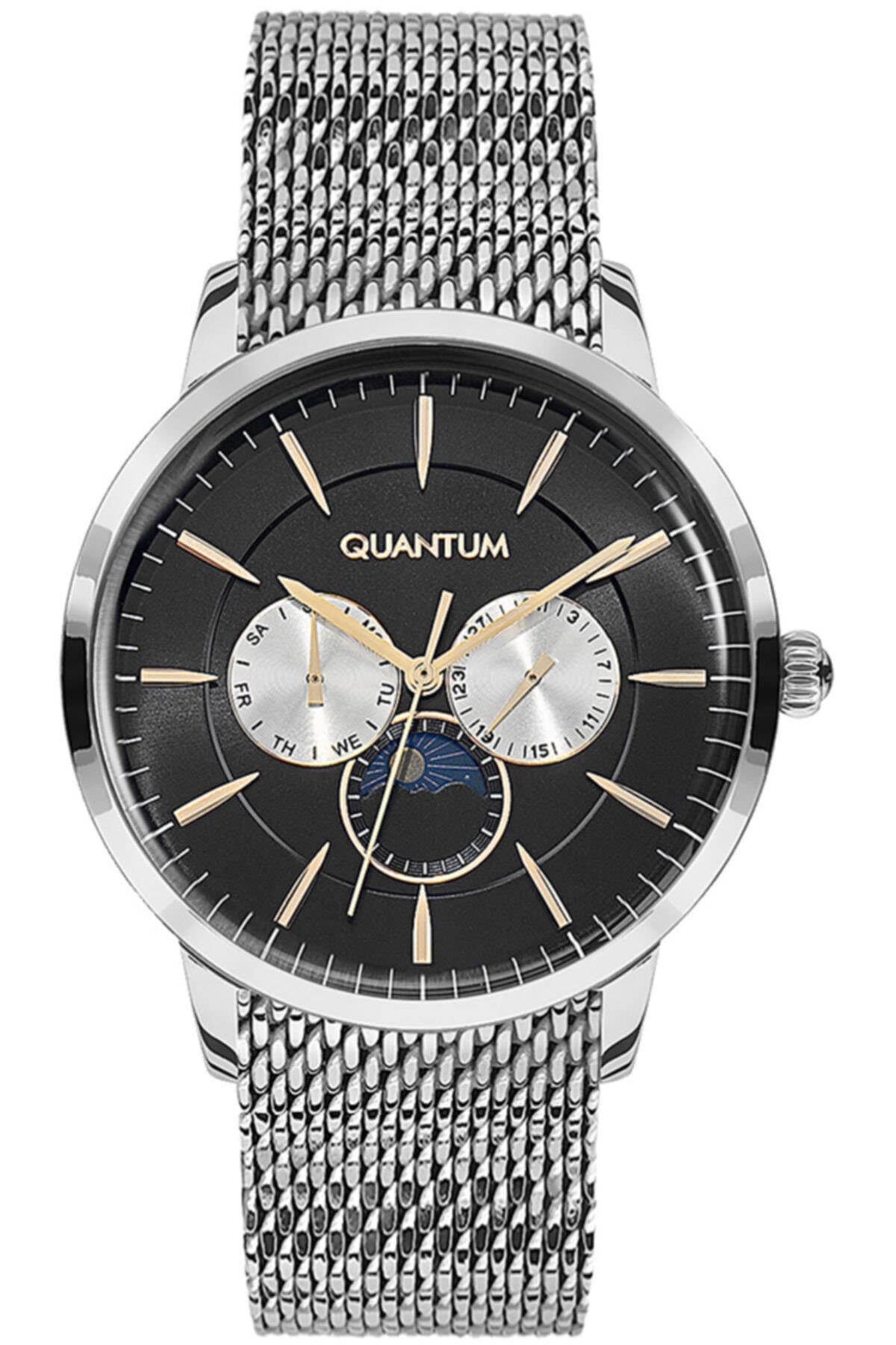 Quantum ADG629.150 Takvimli 44 mm Çelik Kordon Analog Erkek Kol Saati