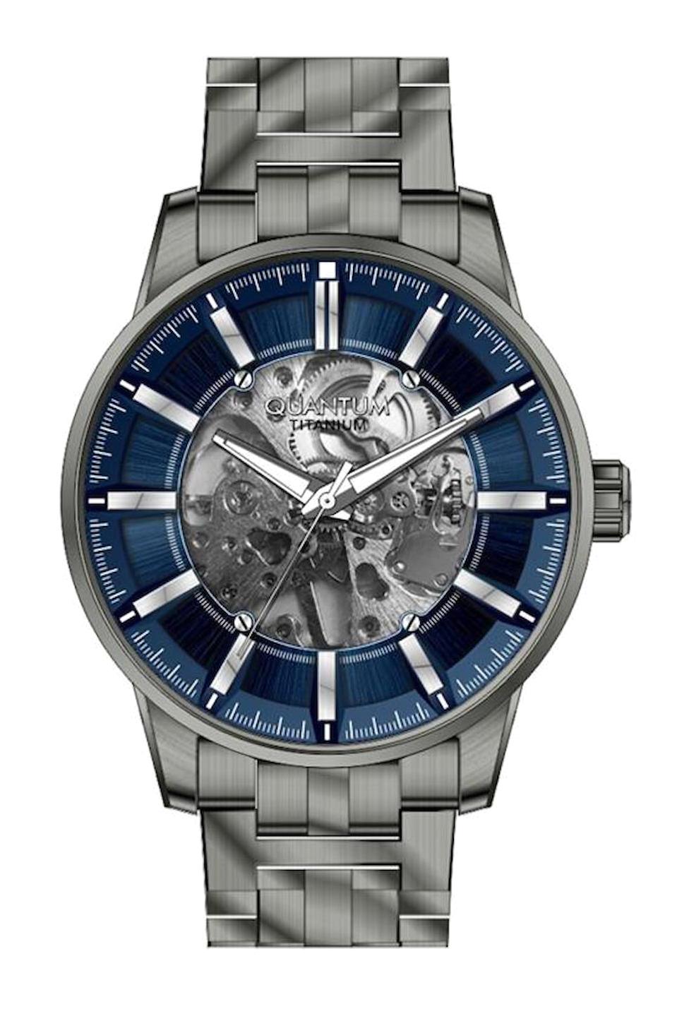 Quantum QMG1034.390 45 mm Çelik Kordon Analog Erkek Kol Saati