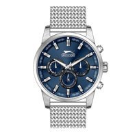 Slazenger SL.09.2203.2.04 Takvimli 45 mm Çelik Kordon Analog Erkek Kol Saati