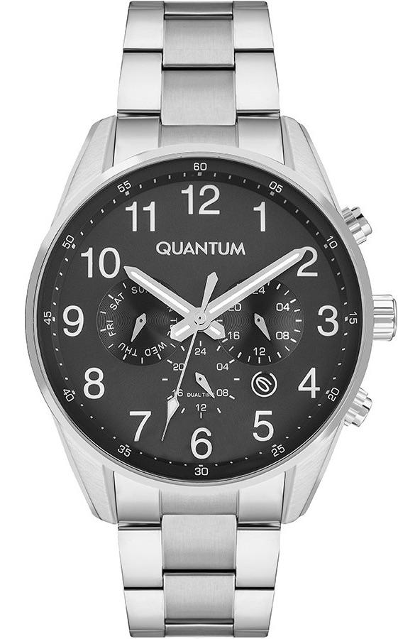 Quantum ADG977.350 Takvimli 44 mm Çelik Kordon Analog Erkek Kol Saati