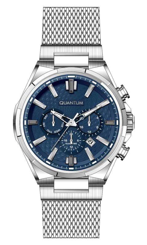 Quantum PWG827.380 Takvimli 45 mm Metal Kordon Analog Erkek Kol Saati