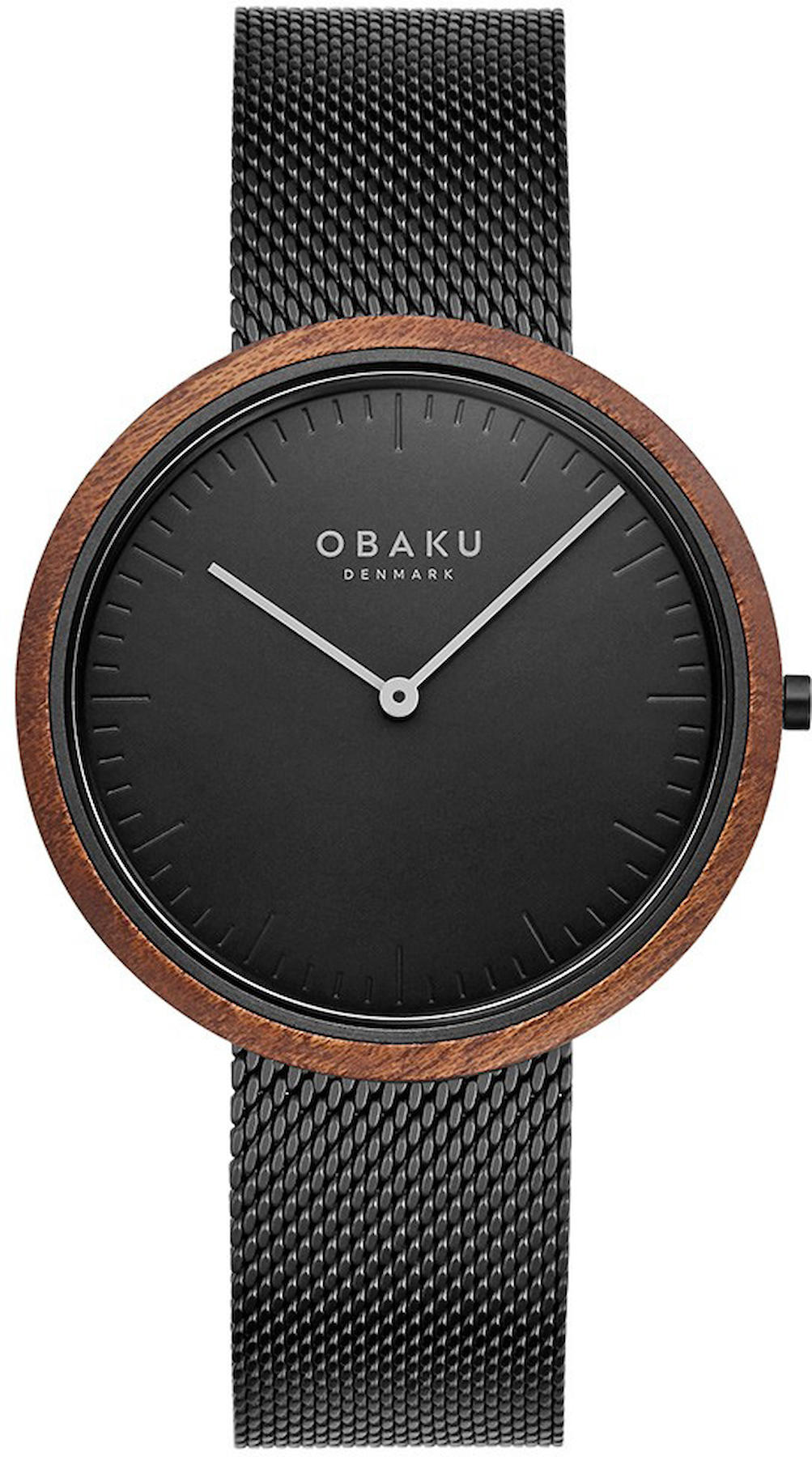 Obaku Denmark V245GXBBMB 40 mm Çelik Kordon Analog Kol Saati