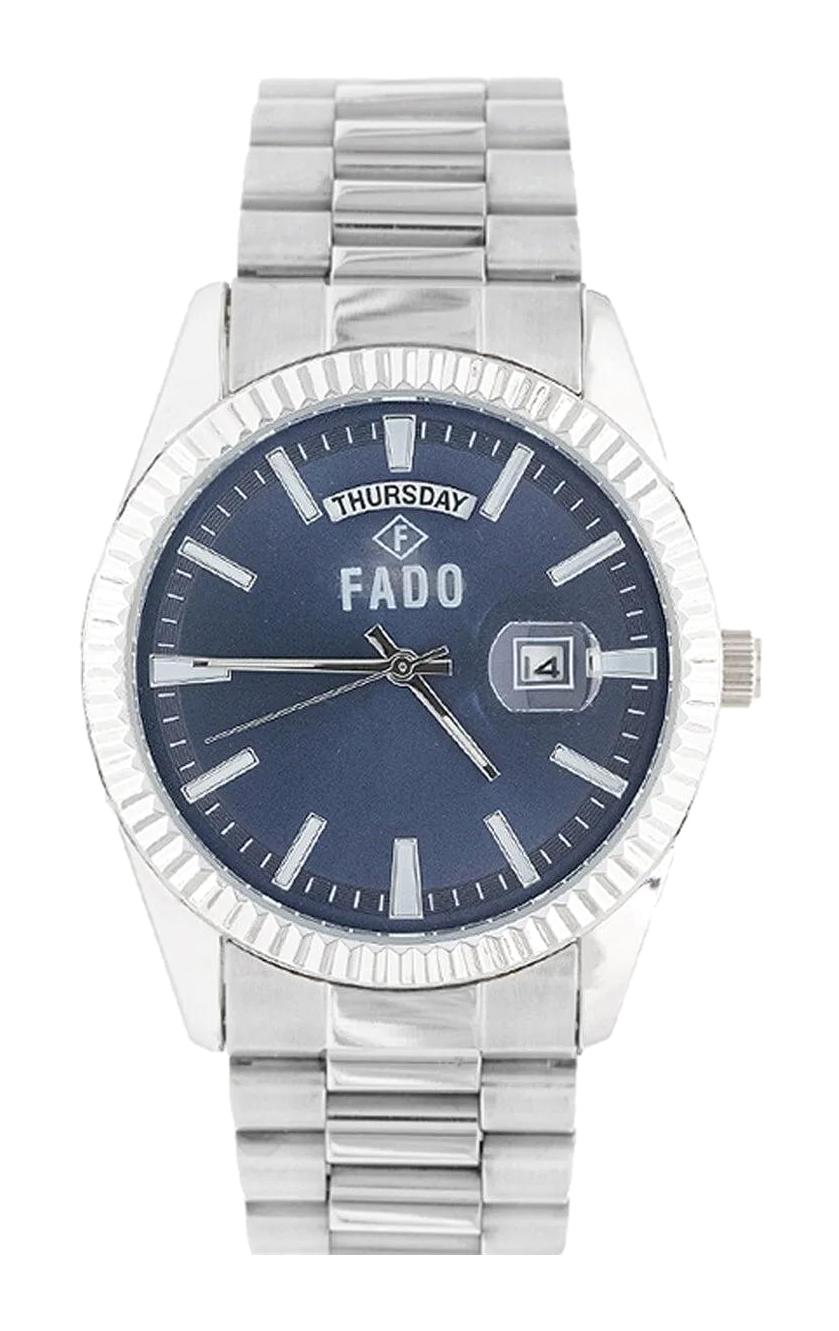 Q&Q RH 0118 Takvimli Gri Kordon Analog Kol Saati