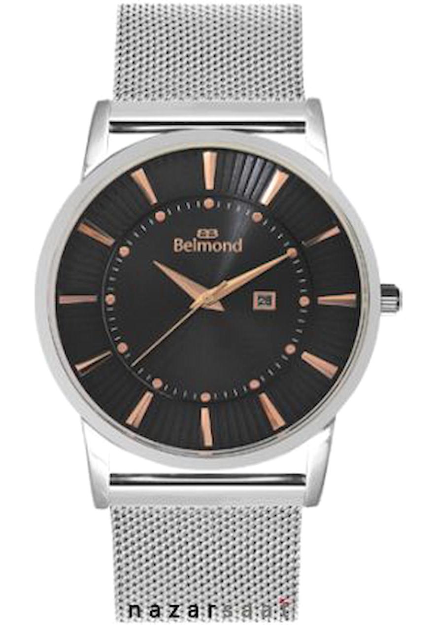 Belmond KNG508350 Takvimli 46 mm Metal Kordon Analog Erkek Kol Saati