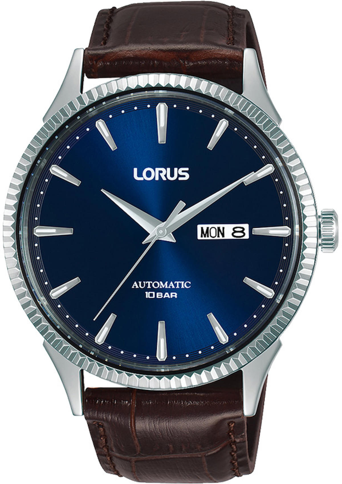 Lorus RL475AX9 Takvimli 43 mm Kahverengi Deri Kordon Analog Erkek Kol Saati