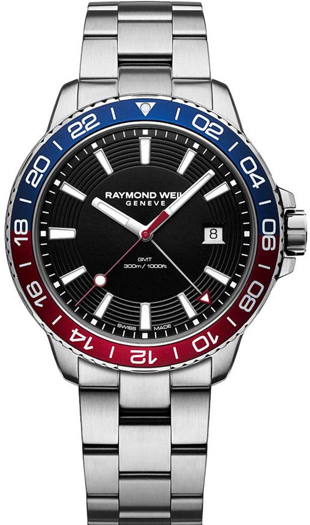 Raymond Weil 8280-ST-320001 Takvimli 42 mm Çelik Kordon Analog Kol Saati