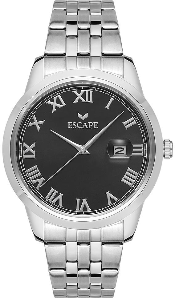 Escape ESCP102702 Takvimli 44 mm Çelik Kordon Analog Erkek Kol Saati