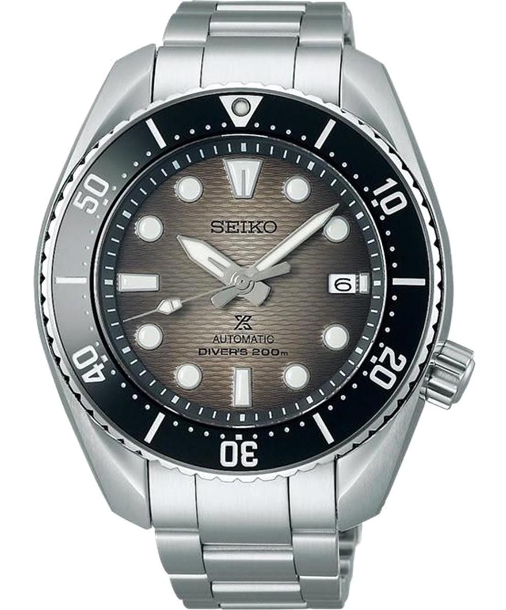 Seiko SPB323J Takvimli 45 mm Çelik Kordon Analog Erkek Kol Saati