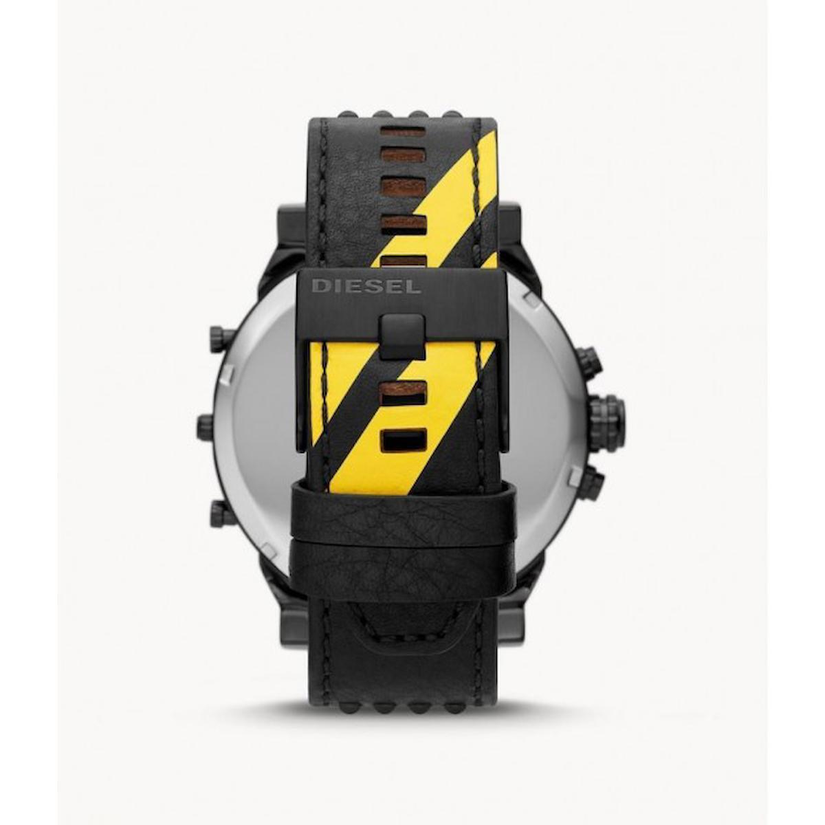 Diesel DZ7451 Takvimli 42 mm Siyah Deri Kordon Analog Erkek Kol Saati