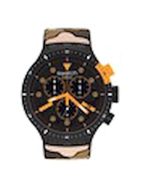 Swatch SB02B410 Takvimli 42 mm Kırmızı-Siyah Çelik Kordon Analog Erkek Kol Saati