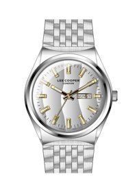 Lee Cooper LC07630.330 Takvimli 43 mm Çelik Kordon Analog Erkek Kol Saati